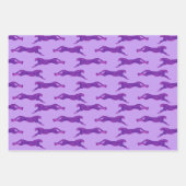 Hell und kühl, rosa Geparden Geschenkpapier Set (Vorderseite 3)