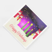 Hell und whimsy serviette (Ecke)