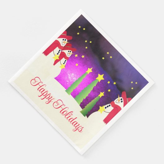 Hell und whimsy serviette (Ecke)