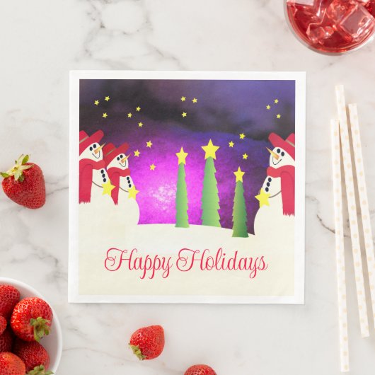 Hell und whimsy serviette (Beispiel)