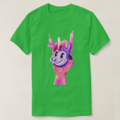 Hell Unicorn Hand T-Shirt (Design vorne)