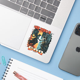 Hell versuchte es Gott verleugnete es Christlicher Aufkleber