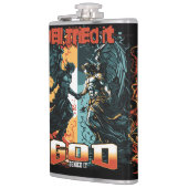 Hell versuchte es Gott verleugnete es Christlicher Flachmann (Links)