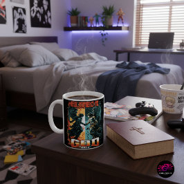 Hell versuchte es Gott verleugnete es Christlicher Kaffeetasse