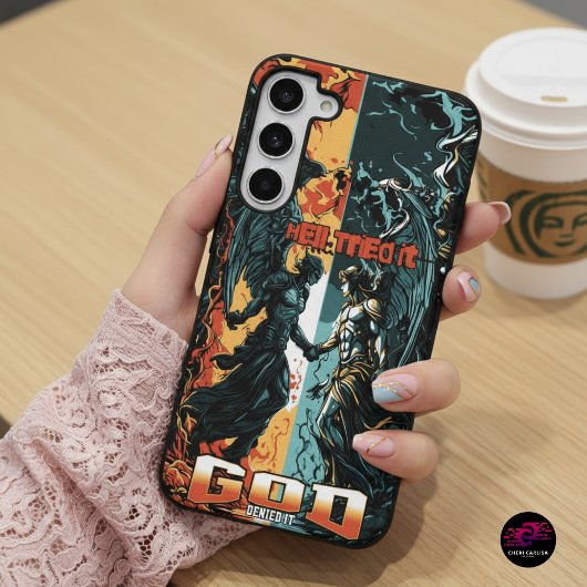 Hell versuchte es Gott verleugnete es Christlicher Samsung Galaxy Hülle