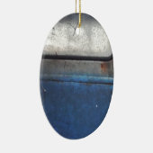 Hell Vintager LKW in Blau Keramikornament (Rechts)