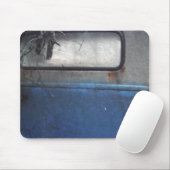Hell Vintager LKW in Blau Mousepad (Mit Mouse)