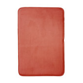 Hell Warm Red Grainy Textur Badematte (Vorderseite Vertikal)