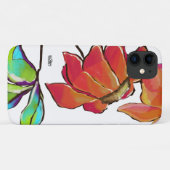 "Hell White Floral"-Gehäuse Case-Mate iPhone Hülle (Rückseite (Horizontal))