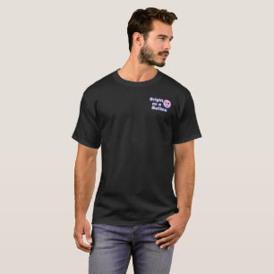 Hell wie ein Knopf T-Shirt