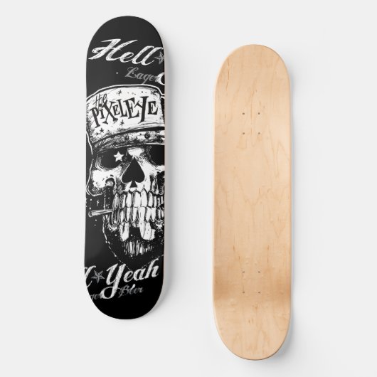Hell Yeah Beer Skatedeck Skateboard (Vorderseite)