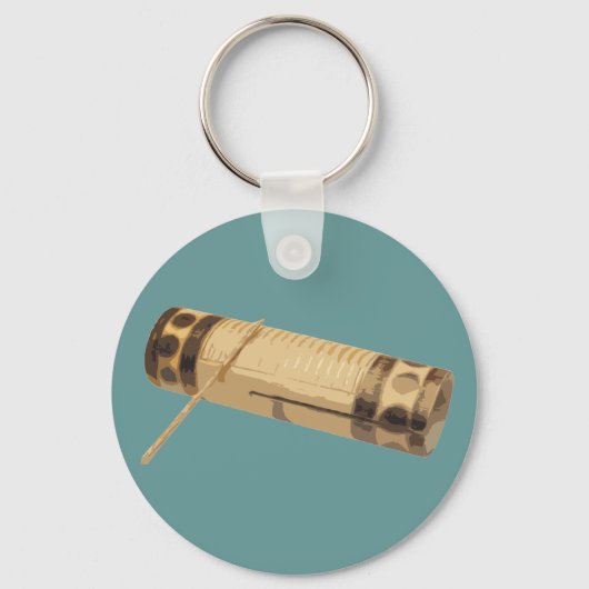 Hell Yeah, ich spiele den Guiro! Schlüsselanhänger (Vorderseite)