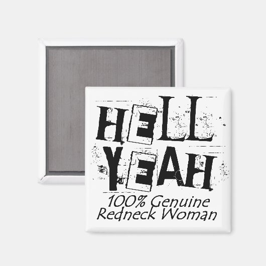 Hell Yeah Magnet (Vorderseite/Rückseite)