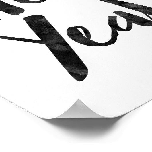 Hell Yeah Poster (Ecke)