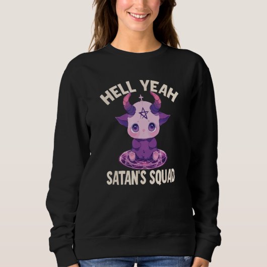 Hell Yeah, Satans Squad Sweatshirt (Vorderseite)