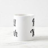Hell Yeah| Slogan-Tasse | handschriftlich Kaffeetasse (Mittel)