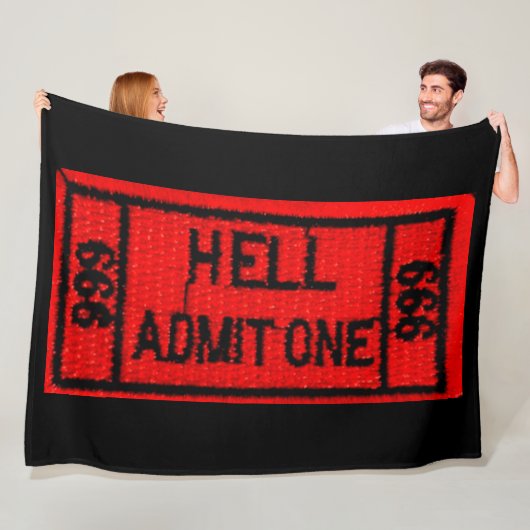 HELL ZUZUFÜGEN FLEECEDECKE (Beispiel)