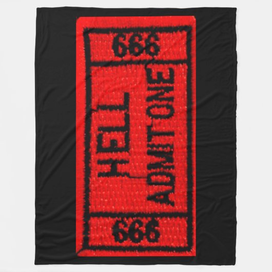 HELL ZUZUFÜGEN FLEECEDECKE (Vorderseite)