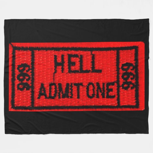 HELL ZUZUFÜGEN FLEECEDECKE (Vorderseite (Horizontal))