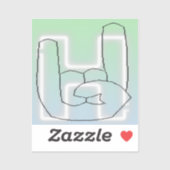 Hella Button Aufkleber (Blatt)