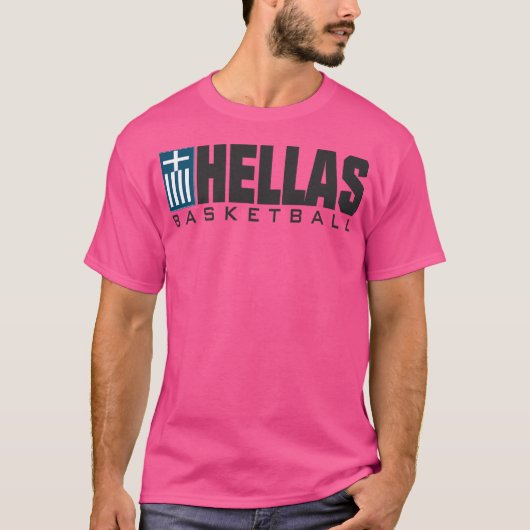 Hellas Basketball T-Shirt (Vorderseite)