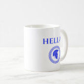 Hellas Spartan Kaffeetasse (VorderseiteRechts)