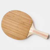 Hellbambusmatte Tischtennis Schläger (Seitenansicht)