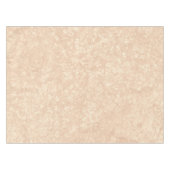 Hellbeige Creme Marmortrezzo Textur Tischdecke (Vorderseite (Horizontal))