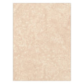 Hellbeige Creme Marmortrezzo Textur Tischdecke (Vorderseite)