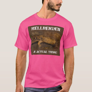 Hellbender Funny Giant Salamander Falscher Animal  T-Shirt