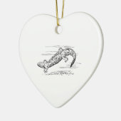 Hellbender Keramikornament (Links)