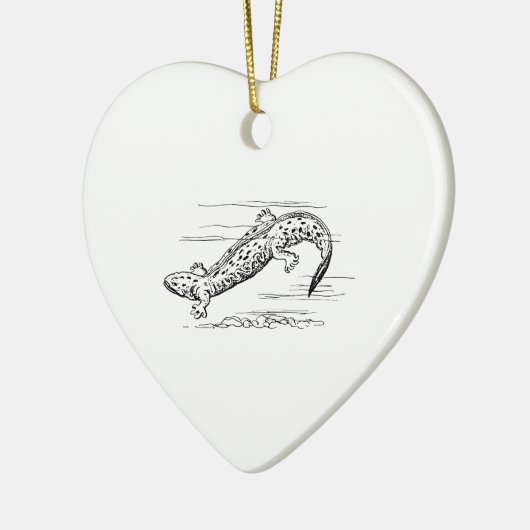 Hellbender Keramikornament (Links)