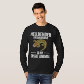 Hellbender Salamander Is My Spirit Animal T-Shirt (Vorne ganz)