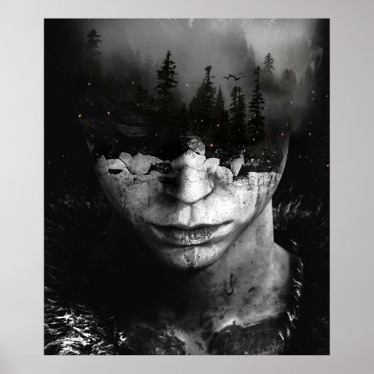 Hellblade Senuas-Opfer Poster (Vorne)