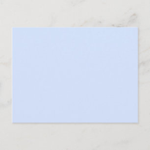 Hellblau Baby Postkarte
