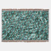 Hellblau, Blasen auf Gitter oder Backstein-Effekt? Decke (Vorderseite)