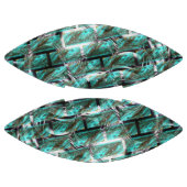 Hellblau, Blasen auf Gitter oder Backstein-Effekt? Football (Paneele)