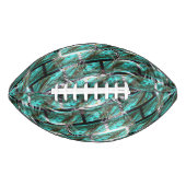 Hellblau, Blasen auf Gitter oder Backstein-Effekt? Football (Vorderseite)