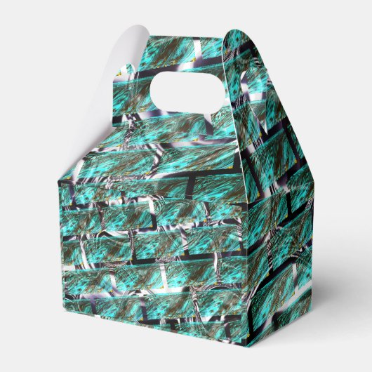 Hellblau, Blasen beim Gürteln oder beim Backeneffe Geschenkschachtel (Vorderseite)