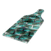 Hellblau, Blasen beim Gürteln oder beim Backeneffe Schneidebrett (Ecke)