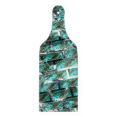 Hellblau, Blasen beim Gürteln oder beim Backeneffe Schneidebrett (Vorderseite)