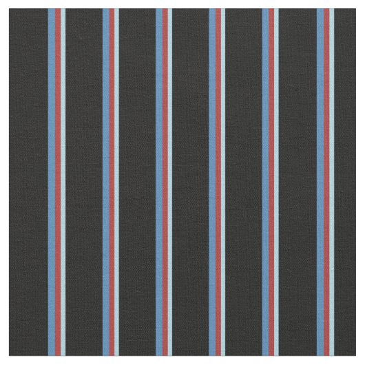 Hellblau, braun, blau und schwarz gefärbte Linien Stoff (Nahaufnahme)