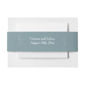 Hellblau Einladungsbanderole (Vorderseite Beispiel)