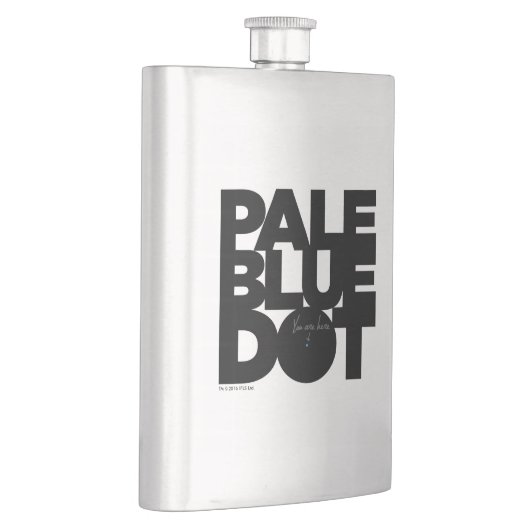 Hellblau Flachmann (Rechts)