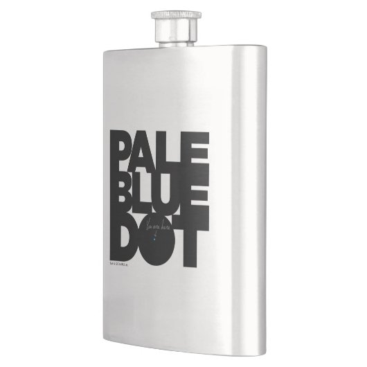 Hellblau Flachmann (Links)