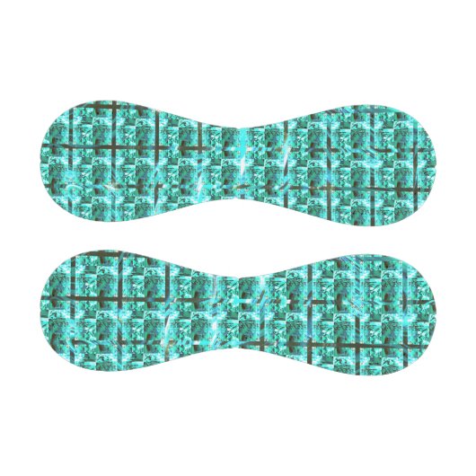 Hellblau glänzend, Quadrate oder Bild im Raster? Baseball (Paneele)