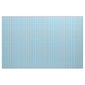 Hellblau kariert mit Gingham-Muster Stoff (Fat Quarter (45,7 x 55,9 cm))