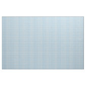 Hellblau kariert mit Kornblumenblau Stoff (Yard (91,4 cm))