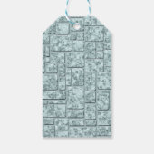 Hellblau, loft geschenkanhänger (Rückseite)