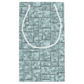 Hellblau, loft kleine geschenktüte (Rückseite)